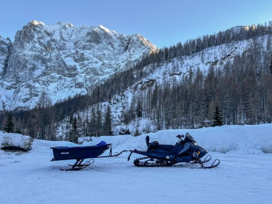polaris otter pro snowmobile