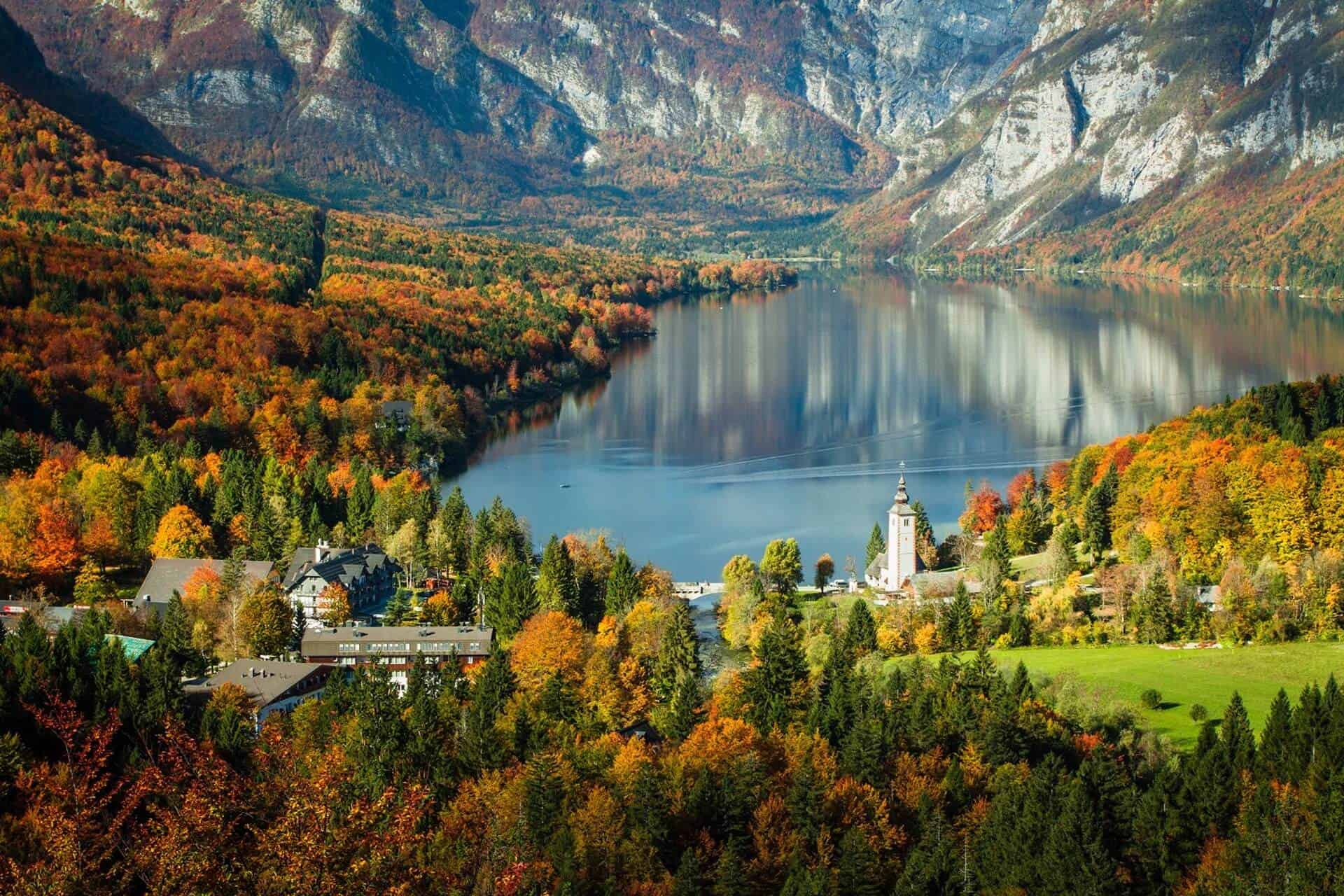 Bohinjsko Jezero, Bohinj, Slovenia