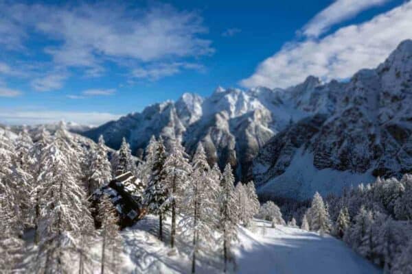 Ubytovanie v horskej chate Vršič Kranjska Gora Slovinsko
